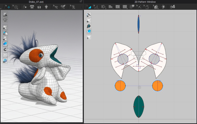 Проектирование выкроек и лекал для игрушек в CLO3D CLO3D проектирование выкроек и лекал для игрушек